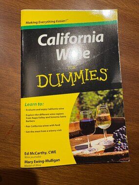 California Wine for Dummies Book